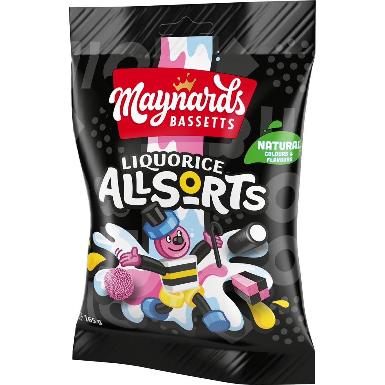 Maynards Bassetts Liquorice Allsorts Sweets Bag, Assorted Liquorice Candies 3