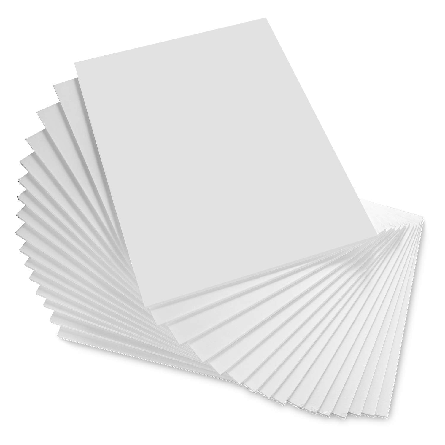 ASelected White Foam Board - 16 Pack A3 Size 5mm Thick Polystyrene for Crafts & Mounting 1