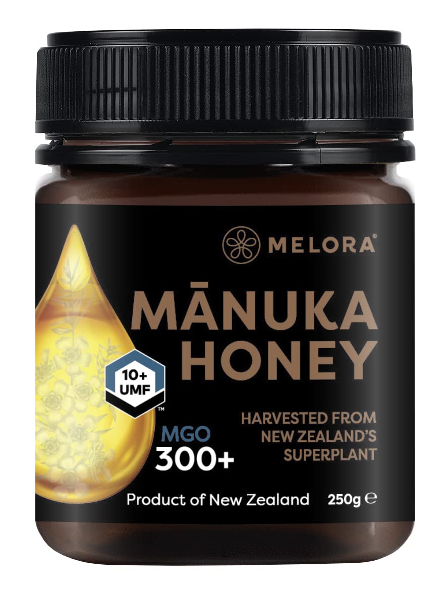 Melora 10+ UMF 300 MGO Manuka Honey - 250g - Pure New Zealand Honey