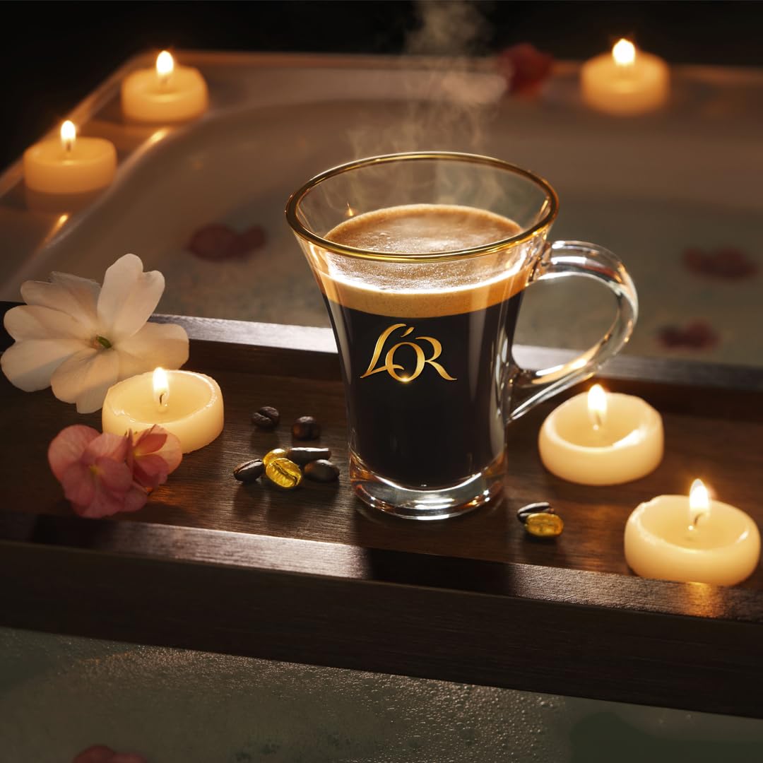 L'OR Espresso Lungo Profondo Coffee Pods x20 Intensity 8 - Pack of 10 (Total 200 Capsules) 3