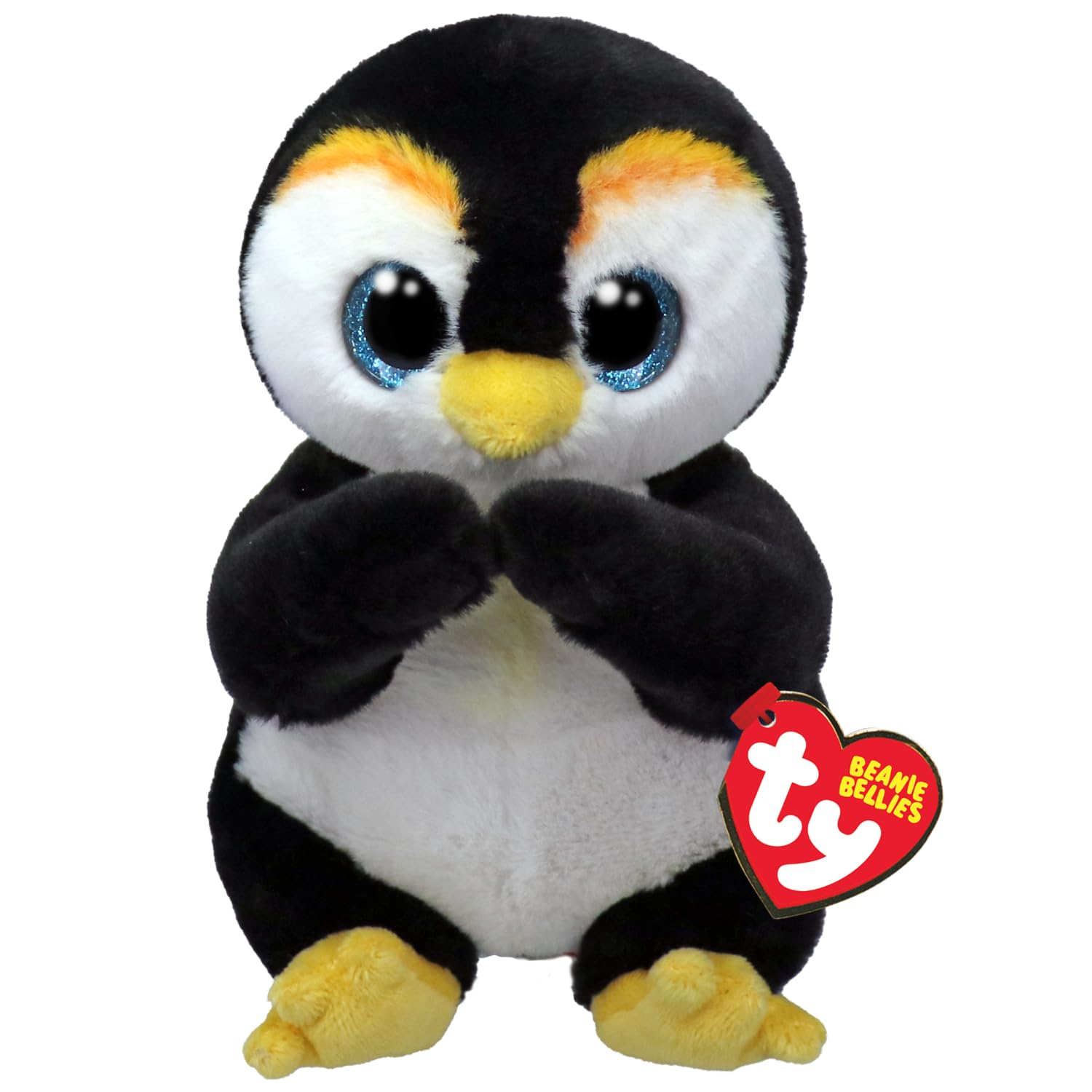 TY Beanie Bellies Neve Penguin - Regular Edition Stuffed Animal | 14cm Size | Plush Material