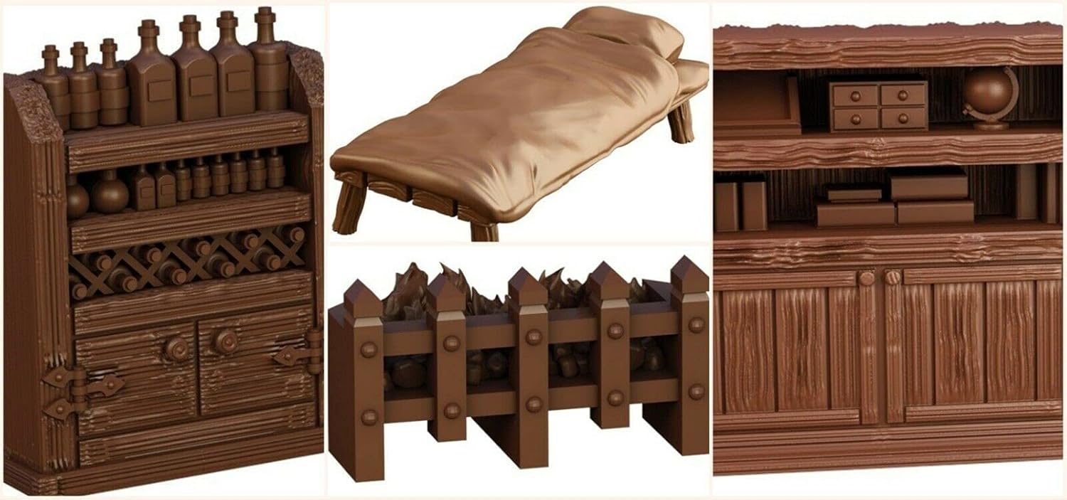 Mantic Games MGTC135 TerrainCrate: Abenteurerkiste, Mehrfarbig 5