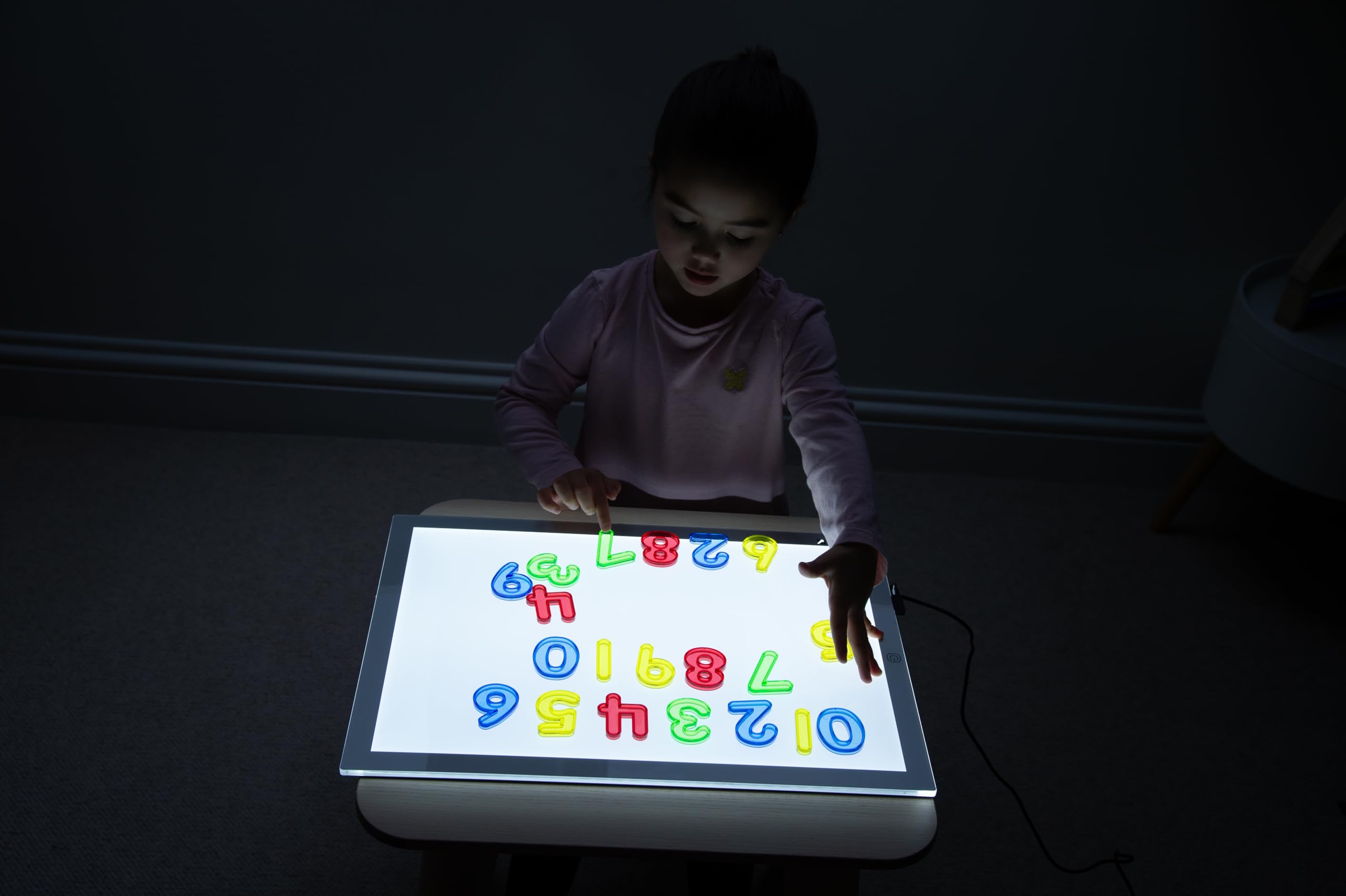 TickiT Translucent Numbers 0-9 - Educational Light Box Activity Set for Kids 3+ 3