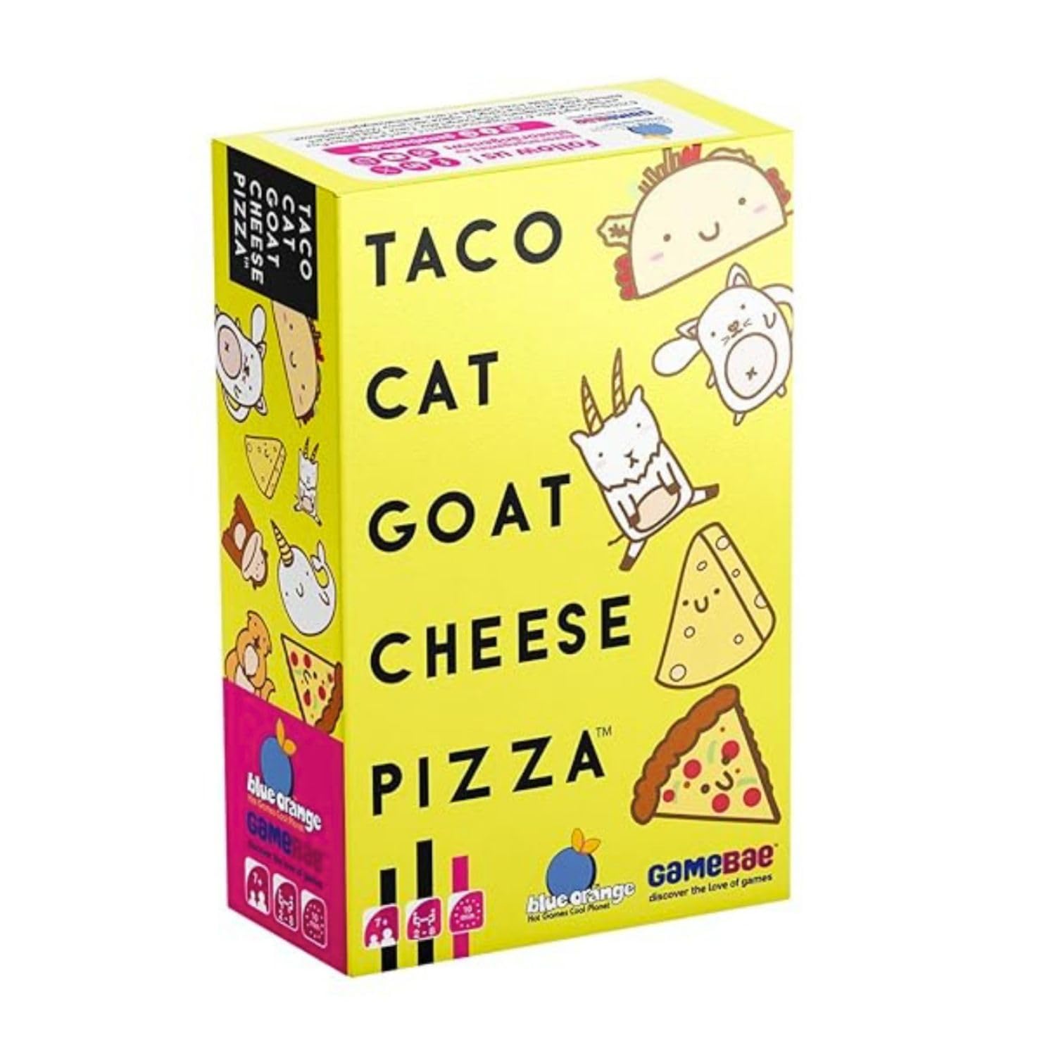 Blue Orange Taco Cat Goat Cheese Pizza Card Game
