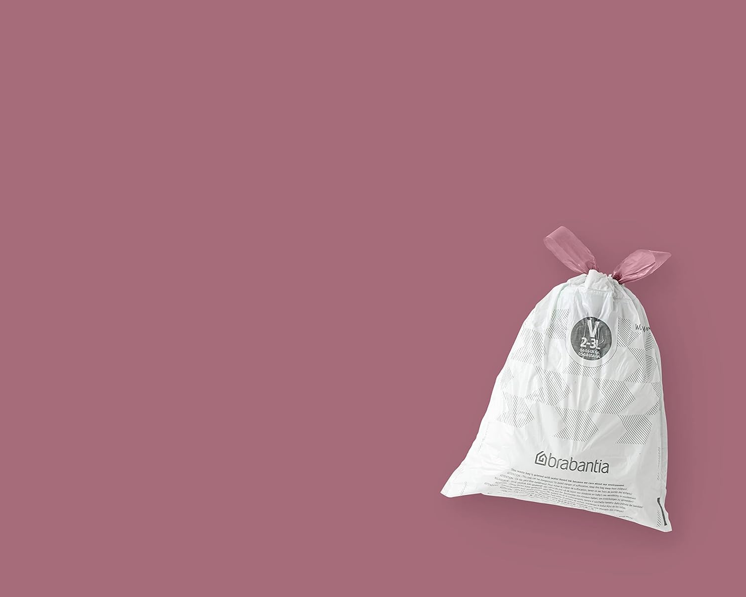 Brabantia - PerfectFit Müllbeutel Multipack (Größe V/2-3 Liter) Dicker Kunststoff 6