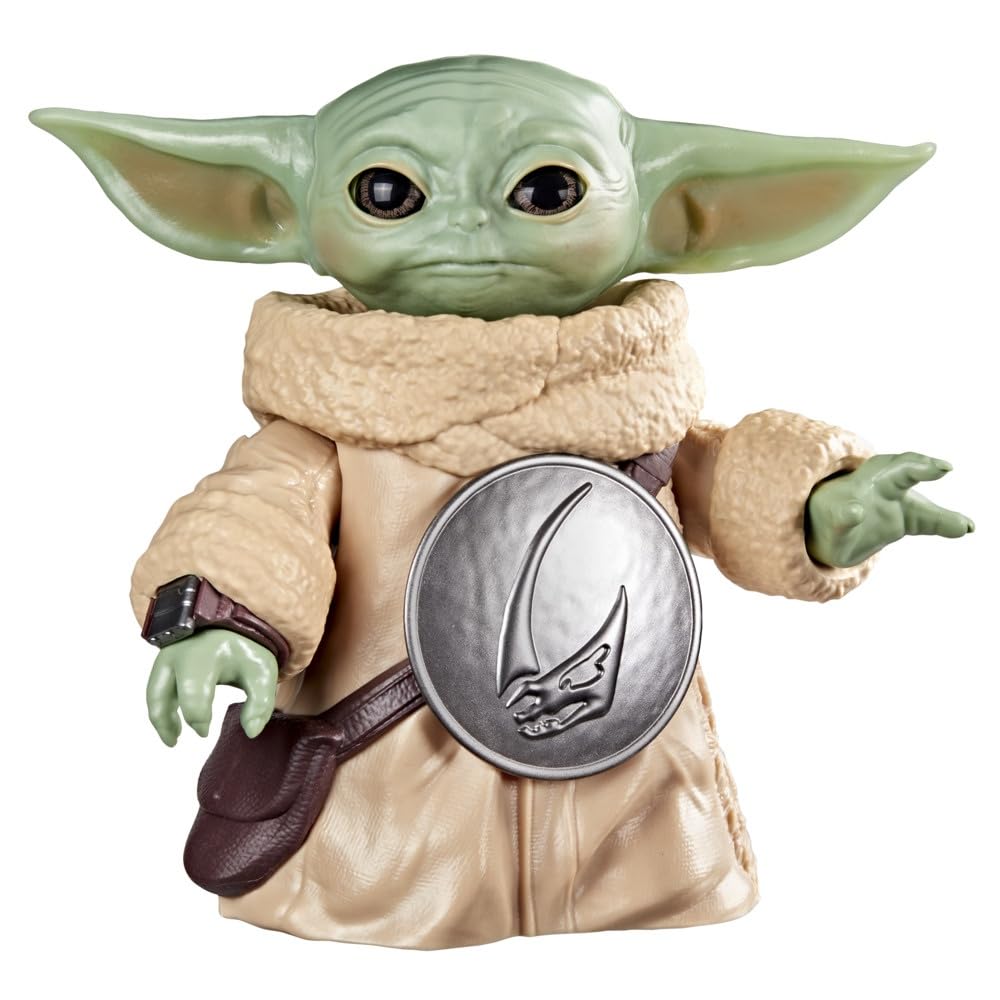 Star Wars Grogu Action Figure - 16.5-cm Scale | Poseable | Film-Inspired Deco