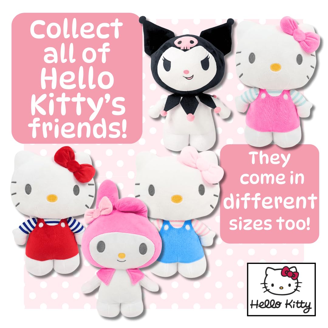 Sanrio My Melody Sitting Plush Toy 15cm | Pink Cuddly Doll | Polyester Fiber Collectible Gift 11