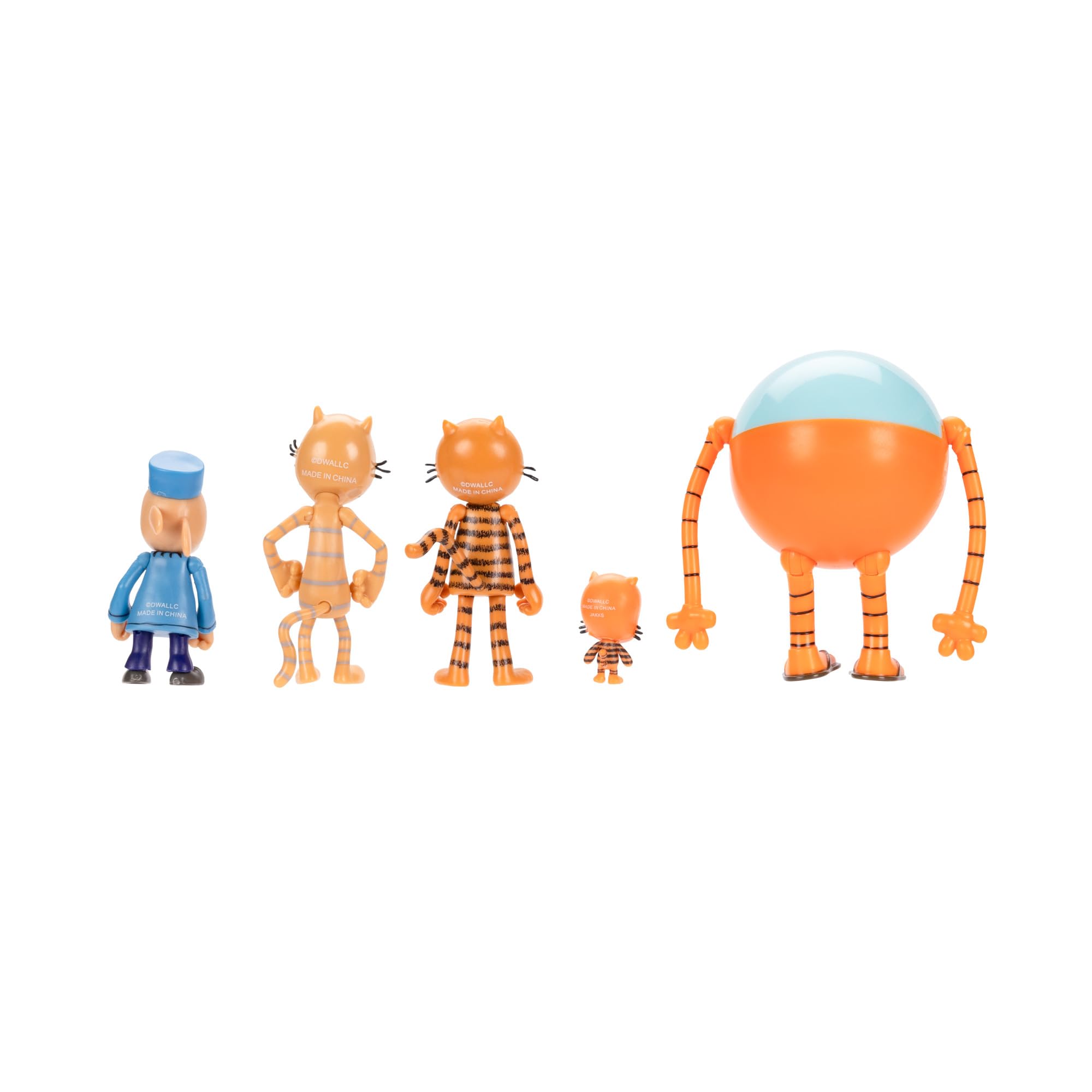 Dog Man Movie Action Figures Multipack - 6.3cm Articulated Play Figures 4