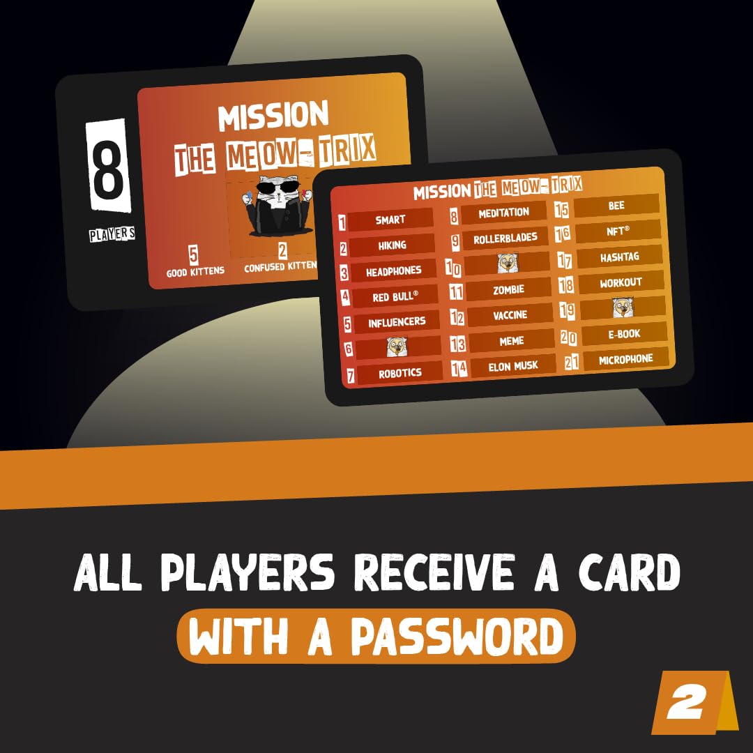 Exploding Kittens Little Secret Bluffing Card Game 8