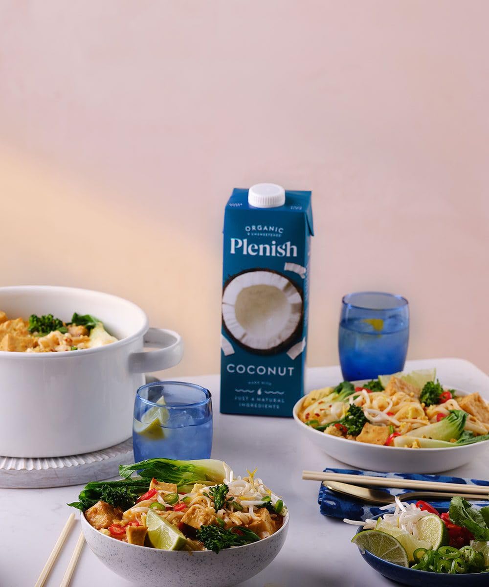 Plenish Organic Unsweetened Coconut Milk (1 Litre) 4