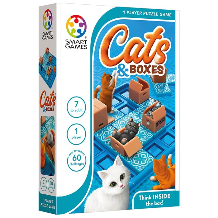 SmartGames Cats & Boxes Puzzle Game with 60 Challenges for 7+ Years 6