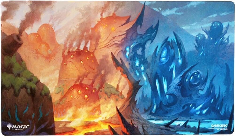 Gamegenic Magic: The Gathering Lorwyn Eclipsed Shiny Playmat - Steam Vents | Rubber