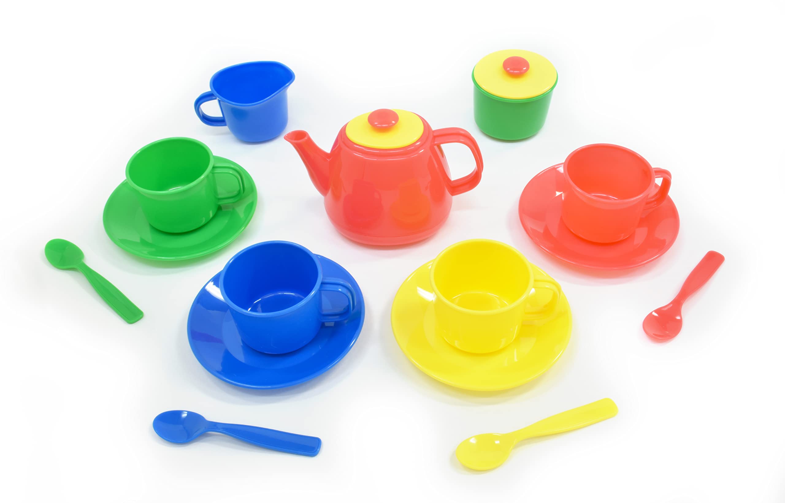 Peterkin Tea Set in Carry Case - Portable Playset for Pretend Tea Parties 6