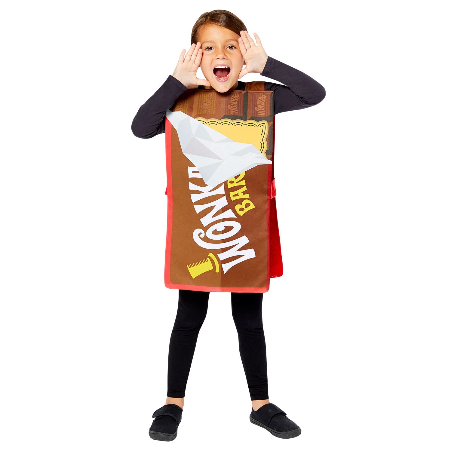 Amscan Kids Officially Licensed Warner Bros. Wonka Bar Tabard Fancy Dress Costume