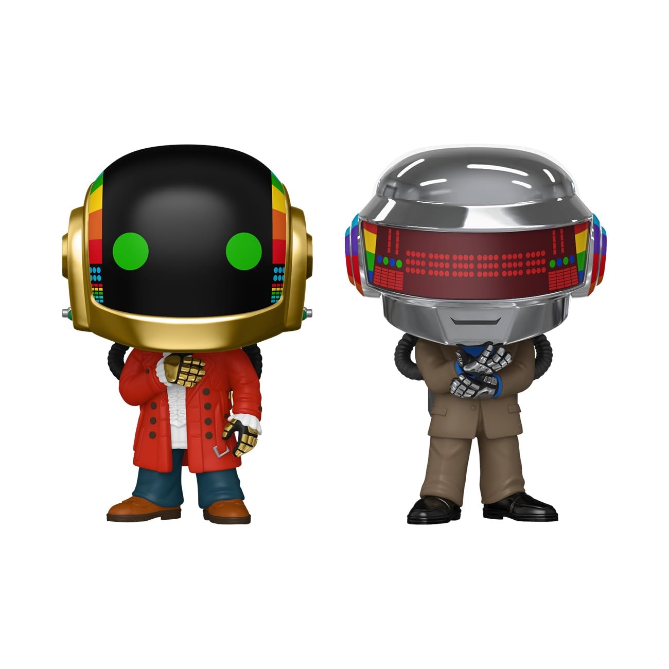 Funko POP! Rocks: Daft Punk - Discovery 2 Pack | Collectable Vinyl Figure | Hero Robot No. 1