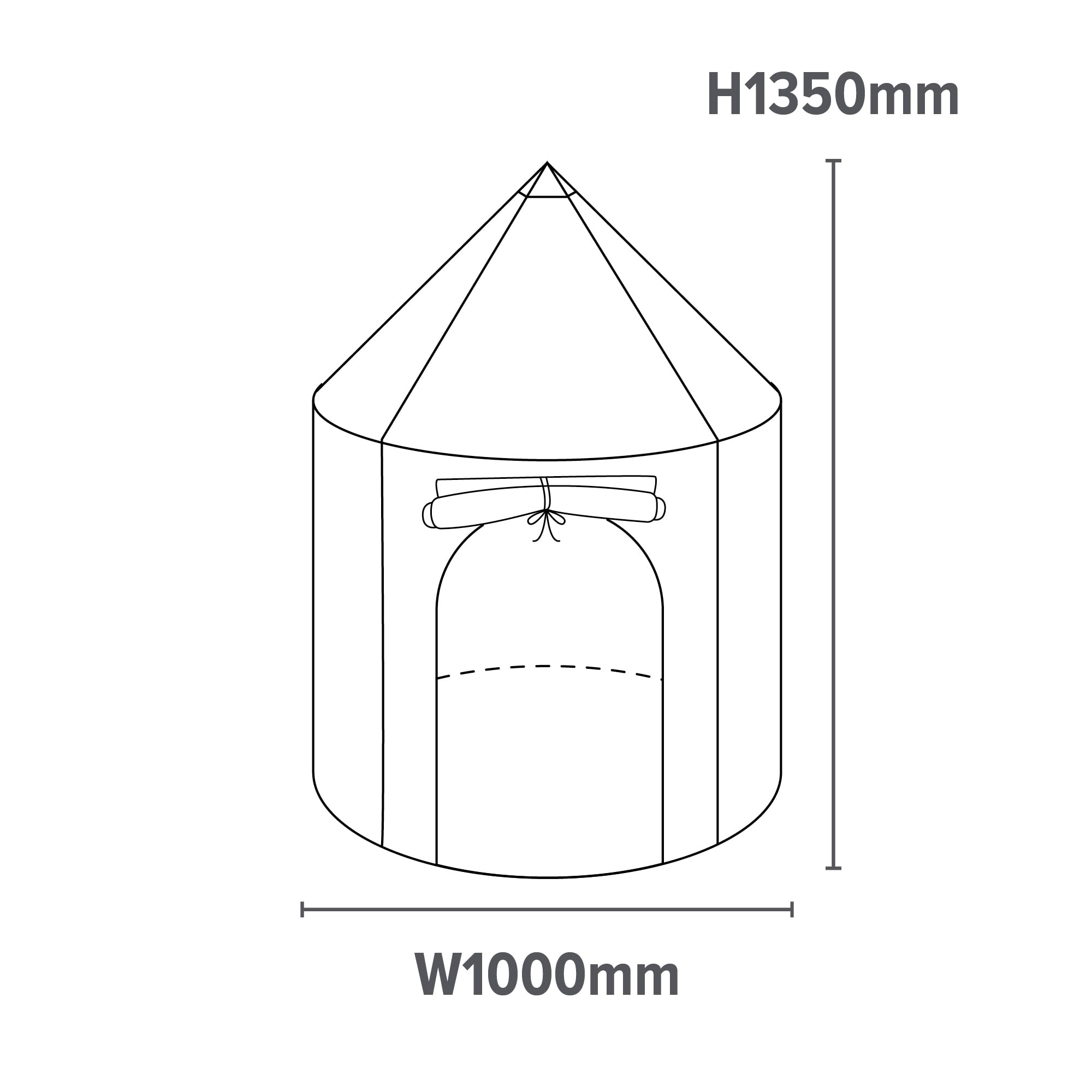 Liberty House Toys Arctic Play Tent - Igloo-Themed Play Space for Kids, Blue 3