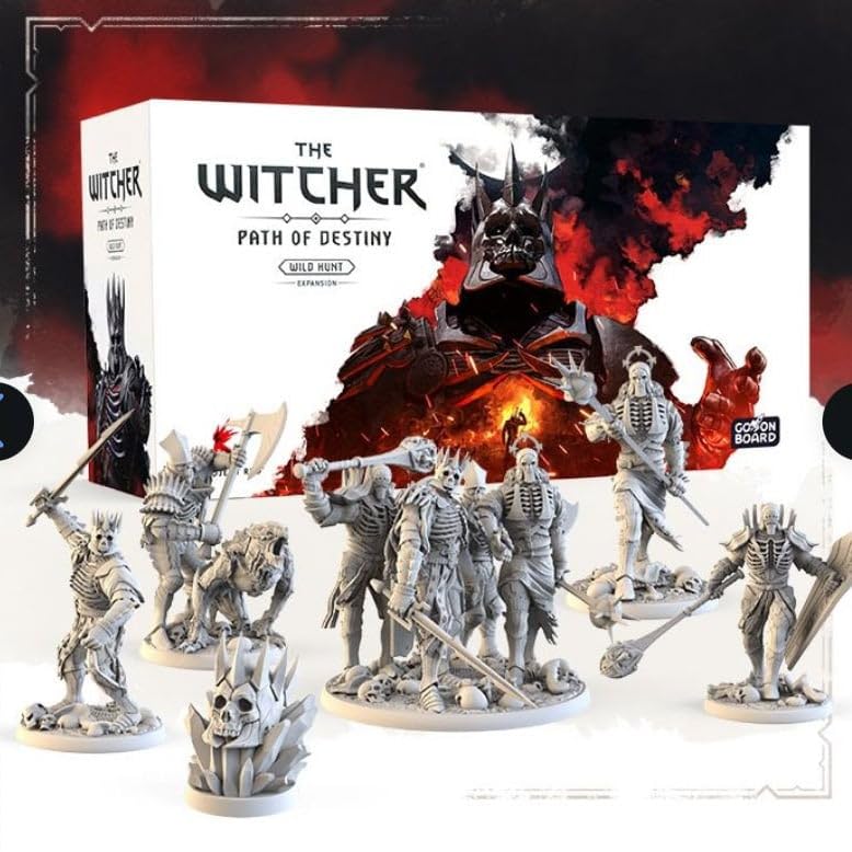 Go On Board The Witcher Path of Destiny Wild Hunt Expansion Board Game