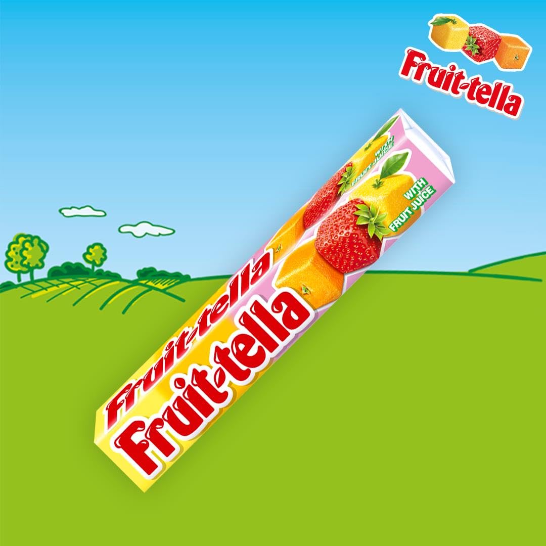 Fruittella Summer Fruits Soft Chew Sweets, Vegan & Gluten-Free - 40 x 41g Sticks 4