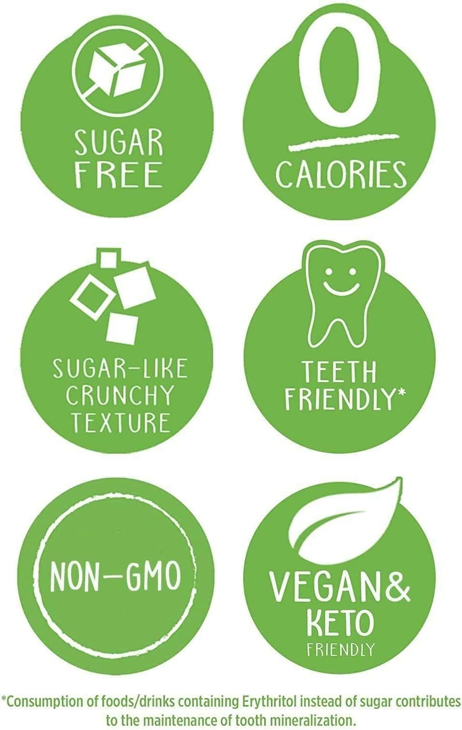 Pure Via Erythrit 1 kg – Kalorienfreies, ketogenes und veganes Zuckerersatzpulver 4