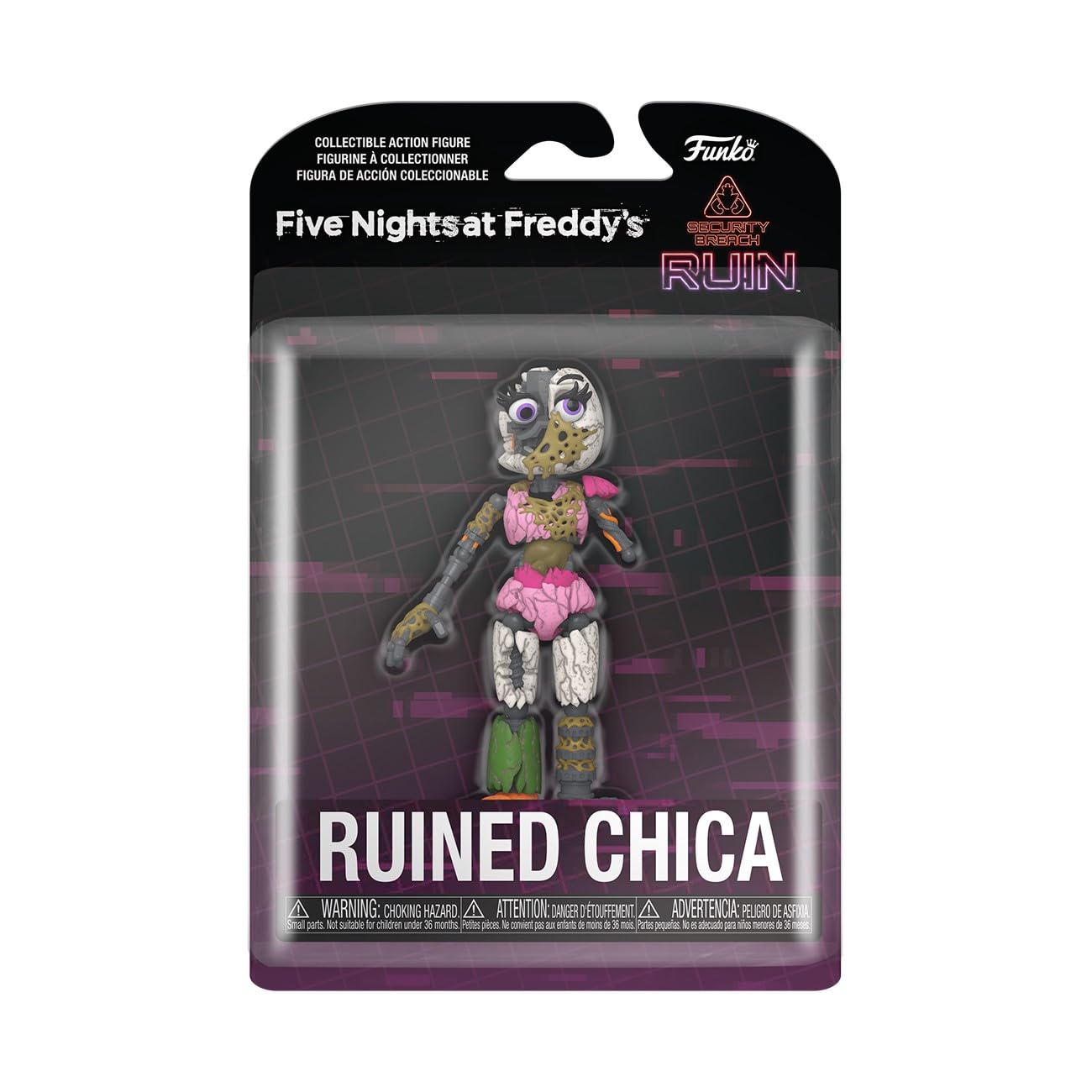 Funko Action Figure Five Nights at Freddy's: Security Breach - Ruined Chica Vinyl Figure 7