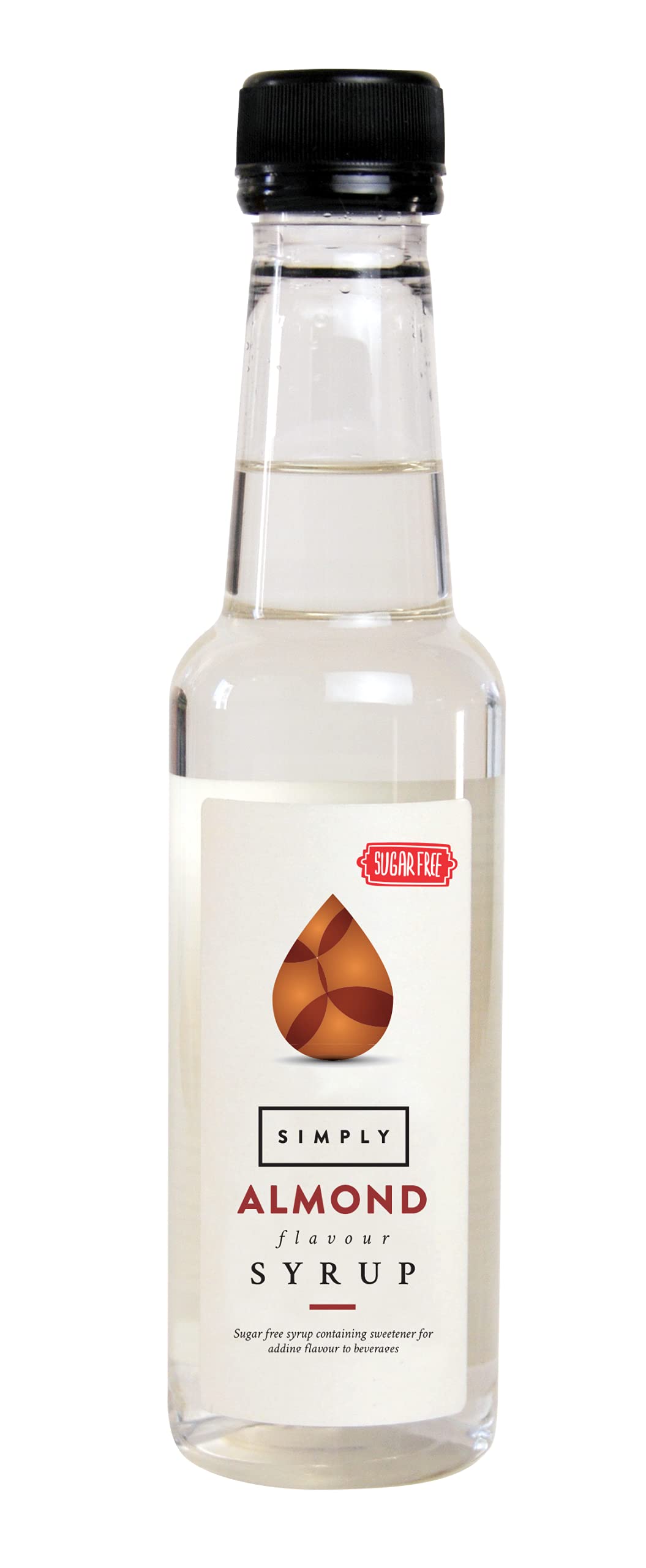 Simply Sugar Free Almond Syrup - Low Calorie, Vegan & Nut Free | 250 ml 1