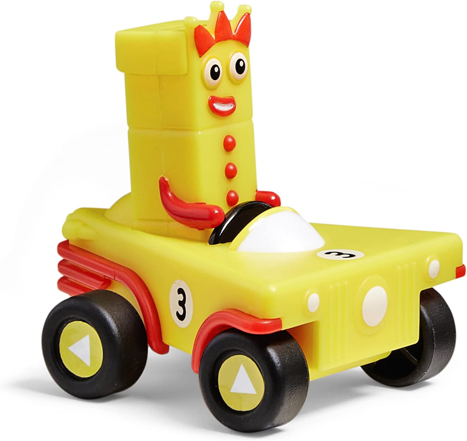 Learning Resources Numberblocks Mini Vehicles Set - 5 Car Pack with Rolling Wheels 5