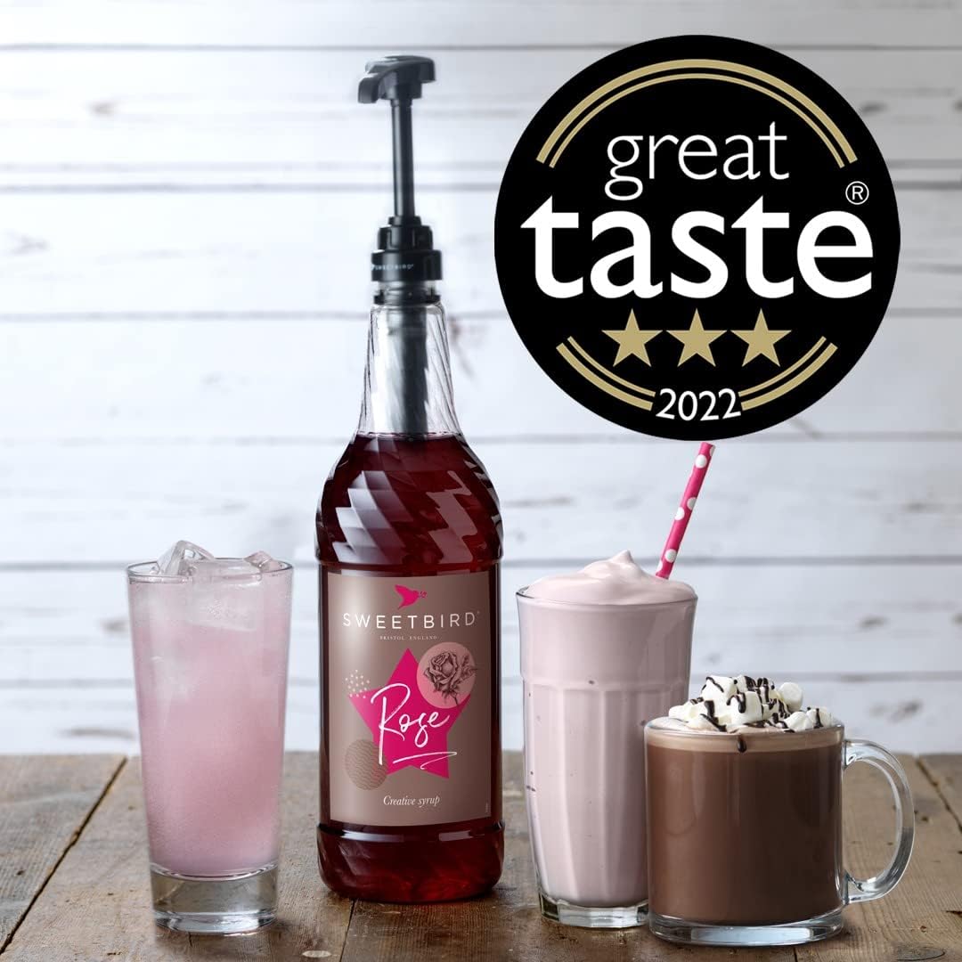 Sweetbird Sirup-Portionspumpe für 1-Liter-Flaschen (1 Pumpe) 5