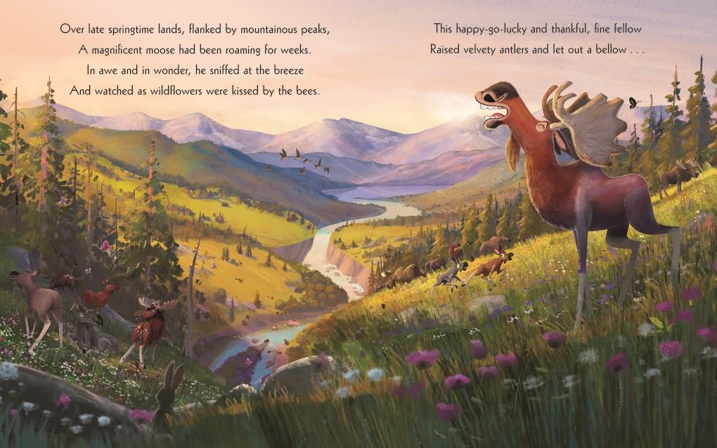 Rachel Bright & Jim Field - The Most Magnificent Moose | Hardcover