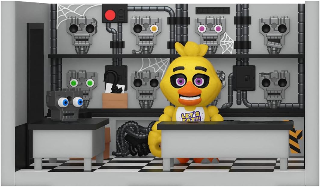 Funko Five Nights at Freddy's Snap: Playset - Storage Room with Chica Vinyl Figure 3