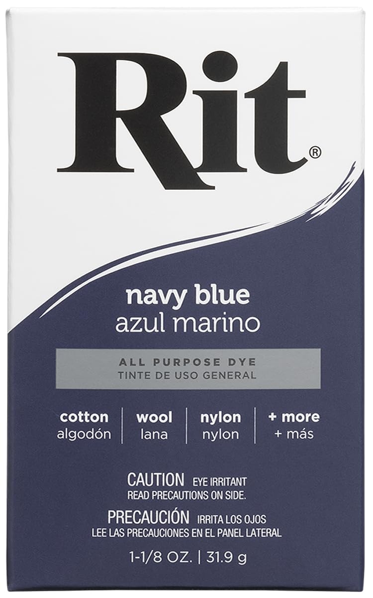 NAKOMA PRODUCTS Powder Fabric Dye - Navy Blue | 31.9g Unit Count