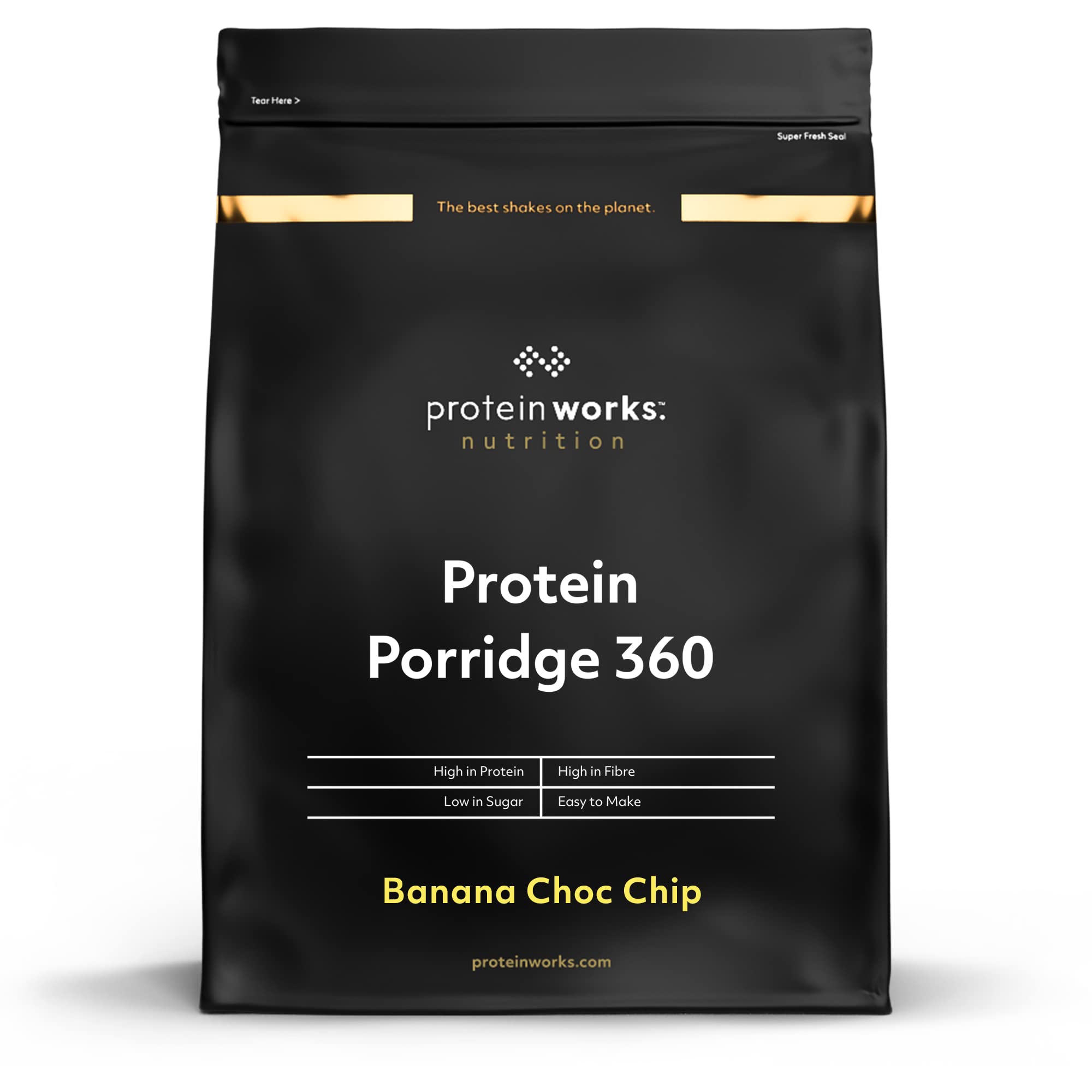 Protein Works - Protein Porridge 360, High Protein, Low Sugar Breakfast, 1kg