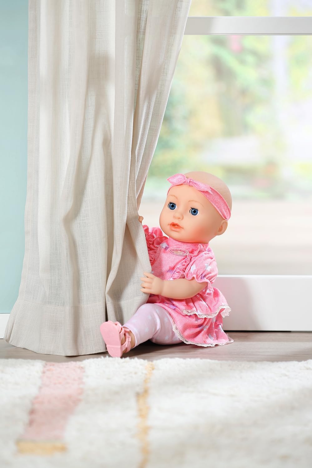 Baby Annabell Mia So Soft 710678 - 43cm Pink Doll with Soft Body & Real-Life Eye Features 5