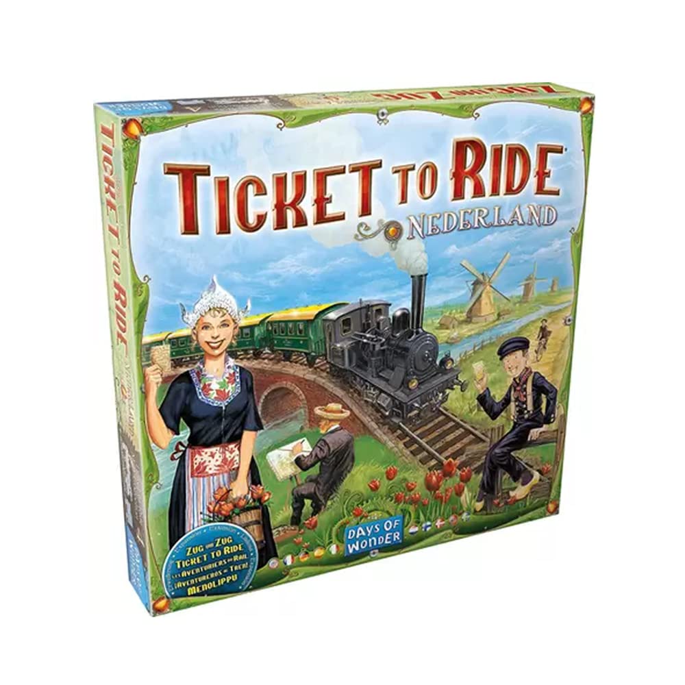 Days of Wonder Ticket to Ride Nederland Board Game Expansion 6