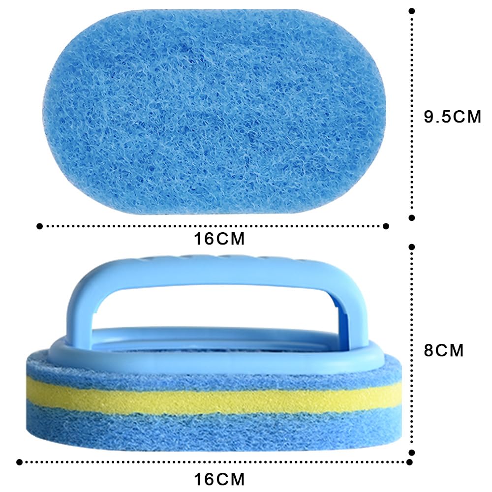 Ram® Heavy Duty Multipurpose Cleaning Brush for Bathroom, Shower & Kitchen Tiles 6