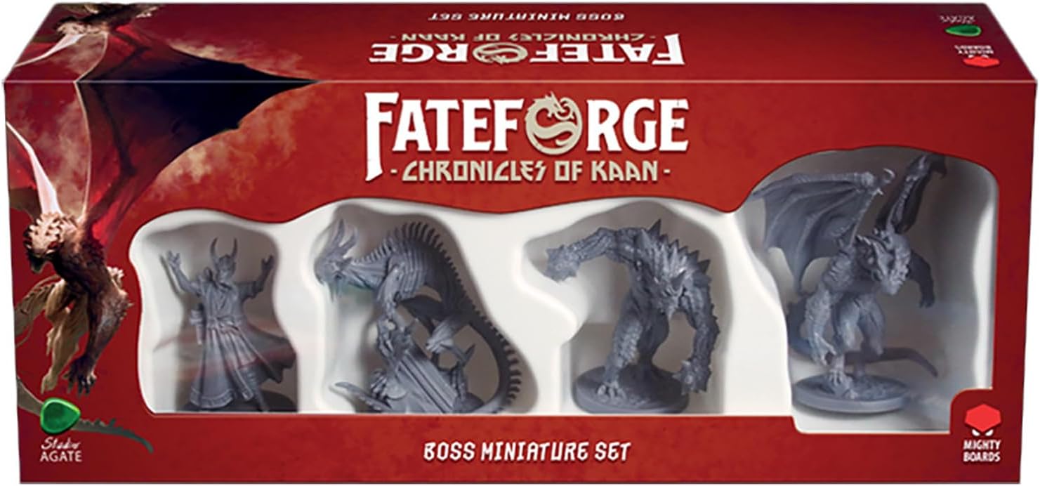 Mighty Boards Fateforge Chronicles of Kaan Boss Miniatures Set