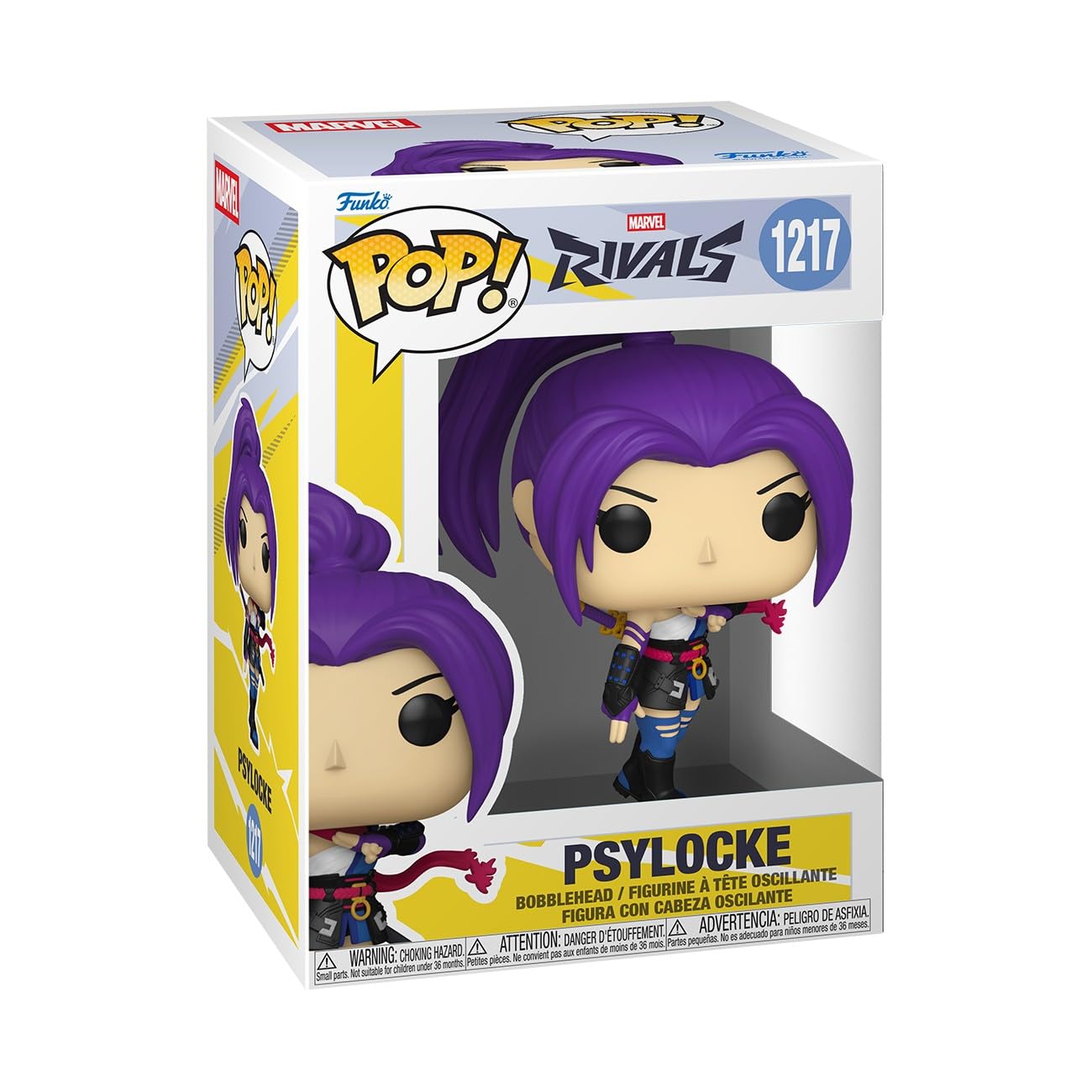 Funko Marvel Rivals Psylocke Collectible Vinyl Figure - Approx 3.75 in Tall