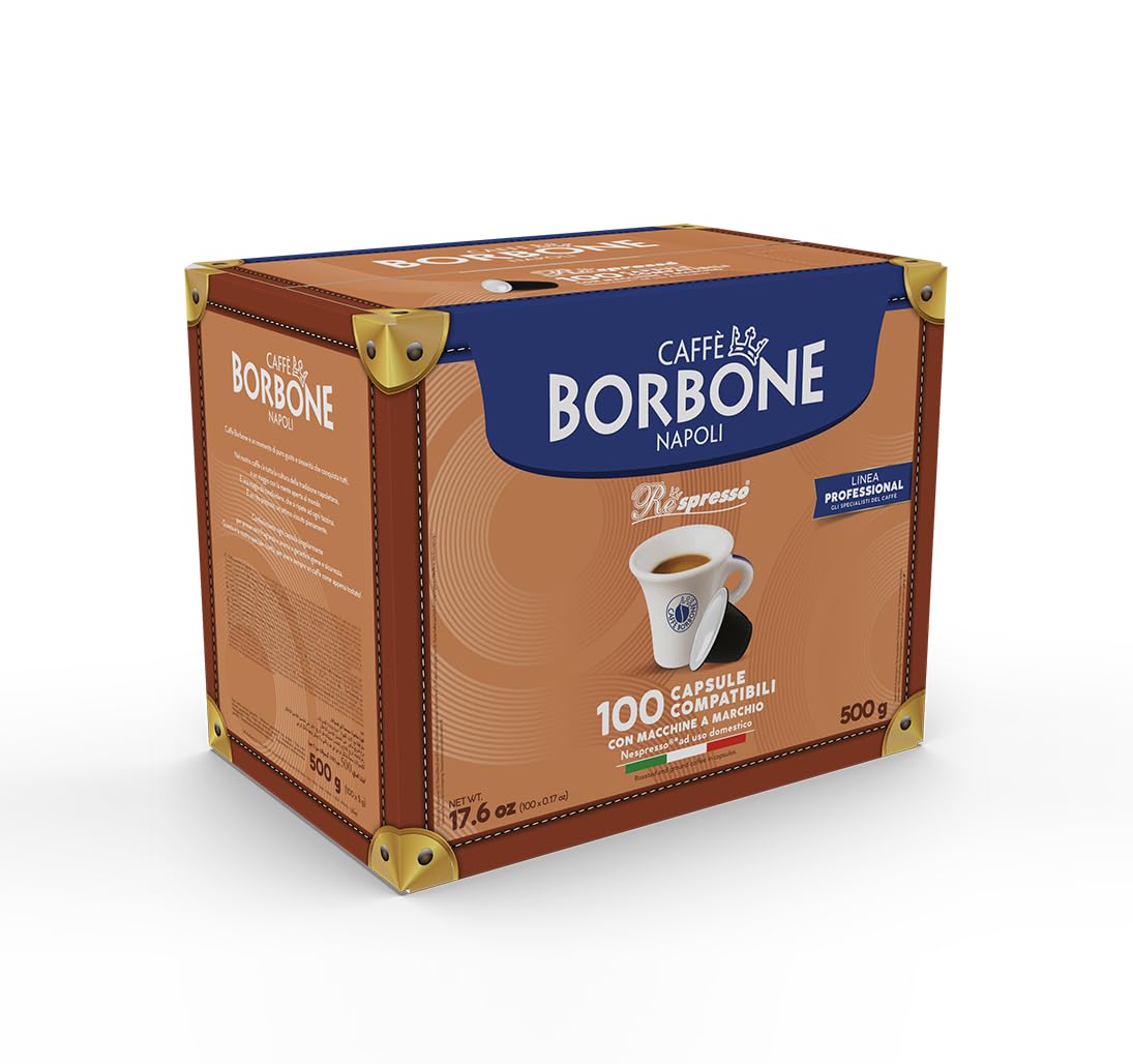 Caffè Borbone Respresso Light Coffee Blend - 100 Capsules, 50% Less Caffeine, Compatible with Nespresso® Machines 3