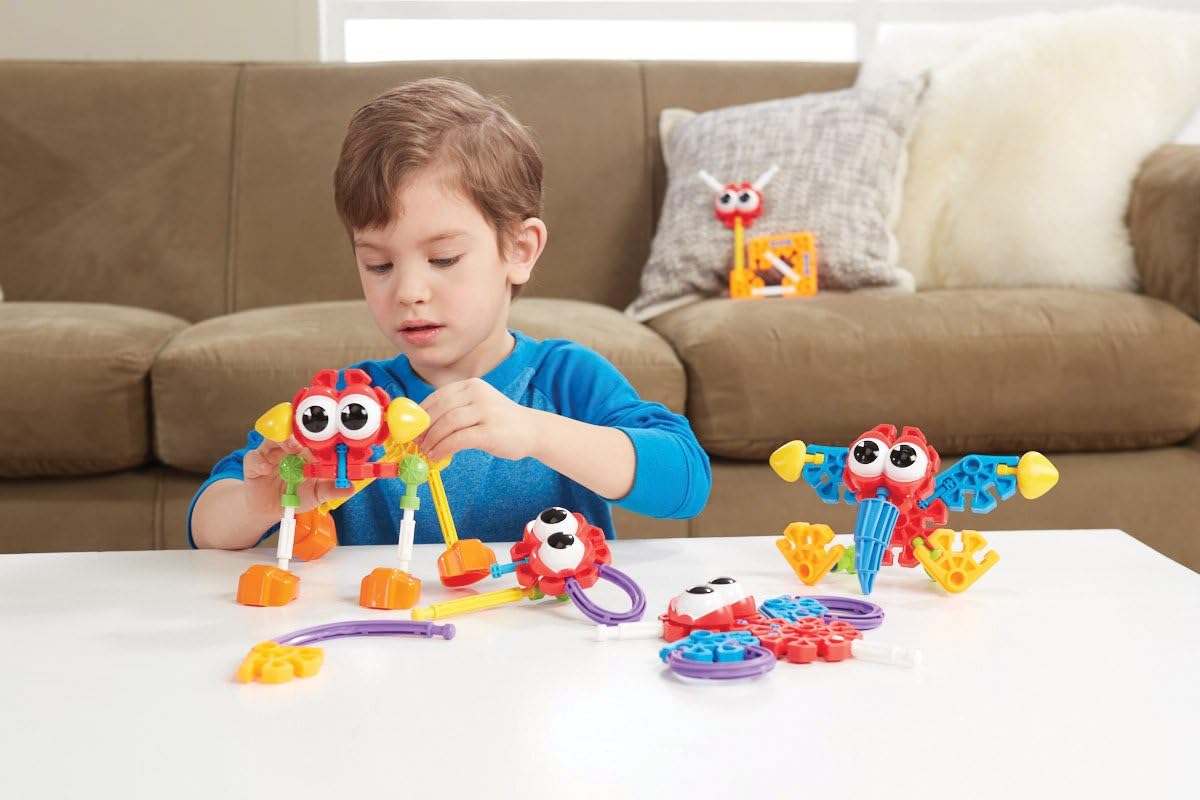 Kid K'NEX 30 Model Zoo Friends Building Set - Educational Construction Toy for Kids 3+