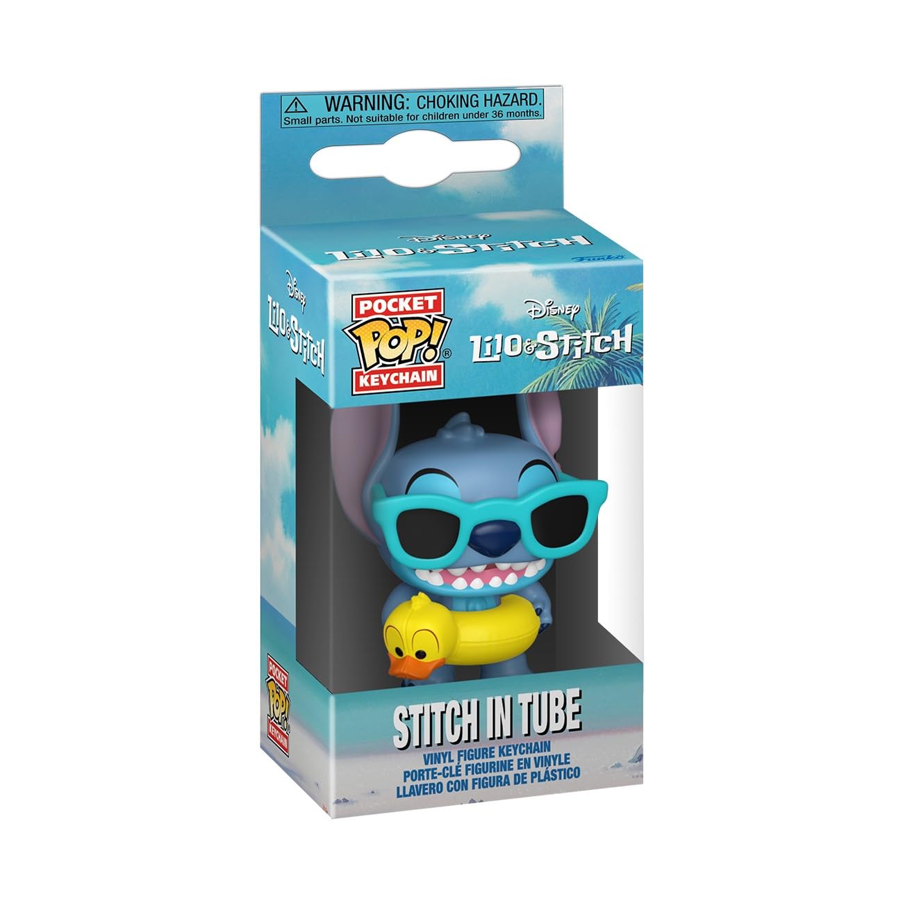 Funko POP! Lilo & Stitch - Tuber Stitch Keychain | Vinyl Figure | Model 90674