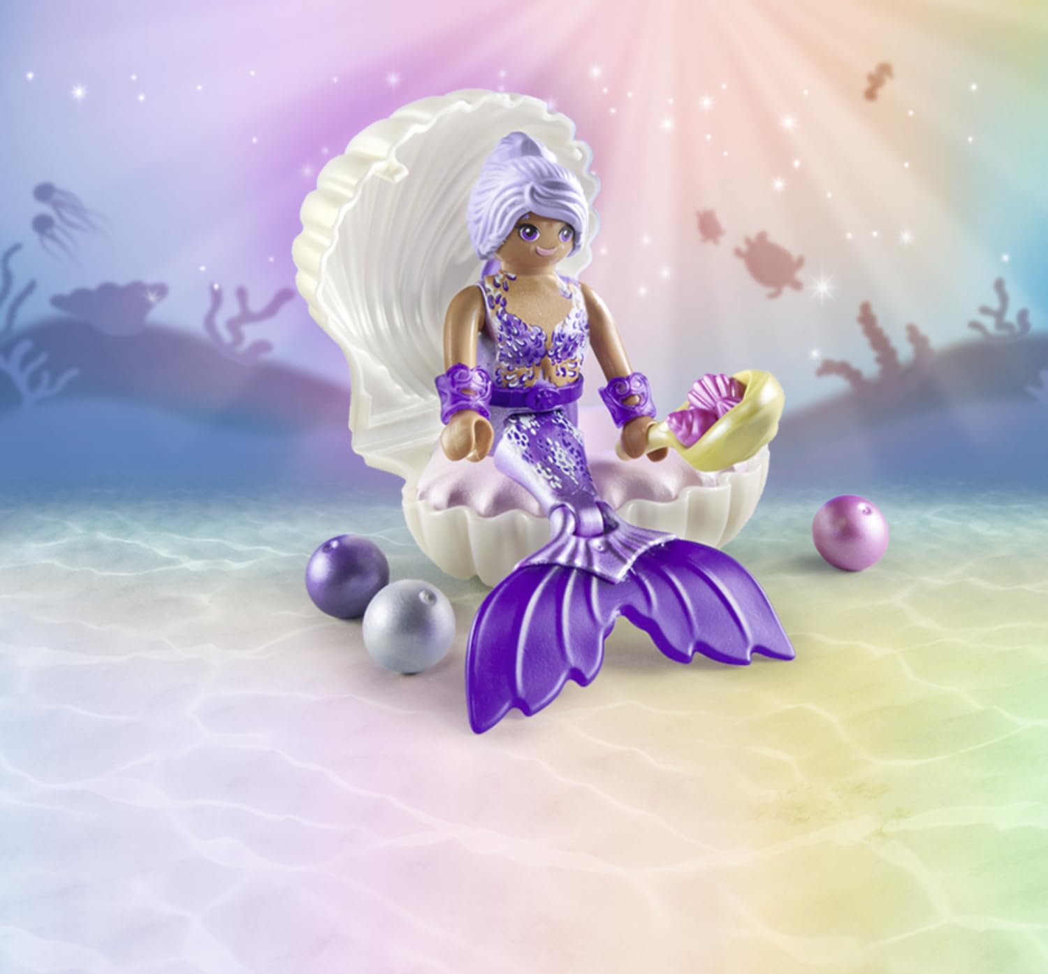 Playmobil Mermaid with Pearl Seashell - Magical Ocean Adventure Playset for Ages 4+ 3