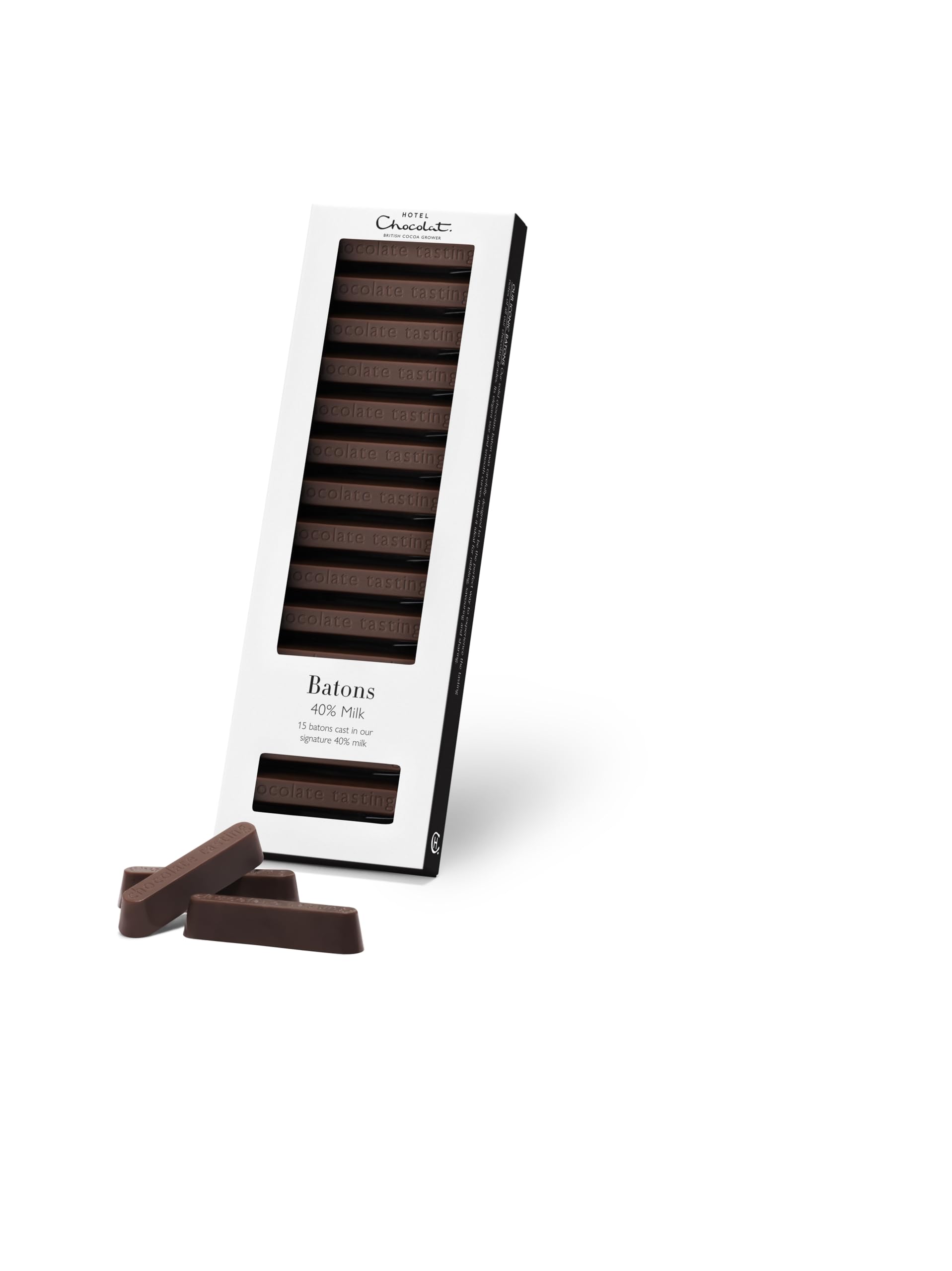 Hotel Chocolat 40% Milchschokoladenstäbe - 15 Stangen, 120 g 4