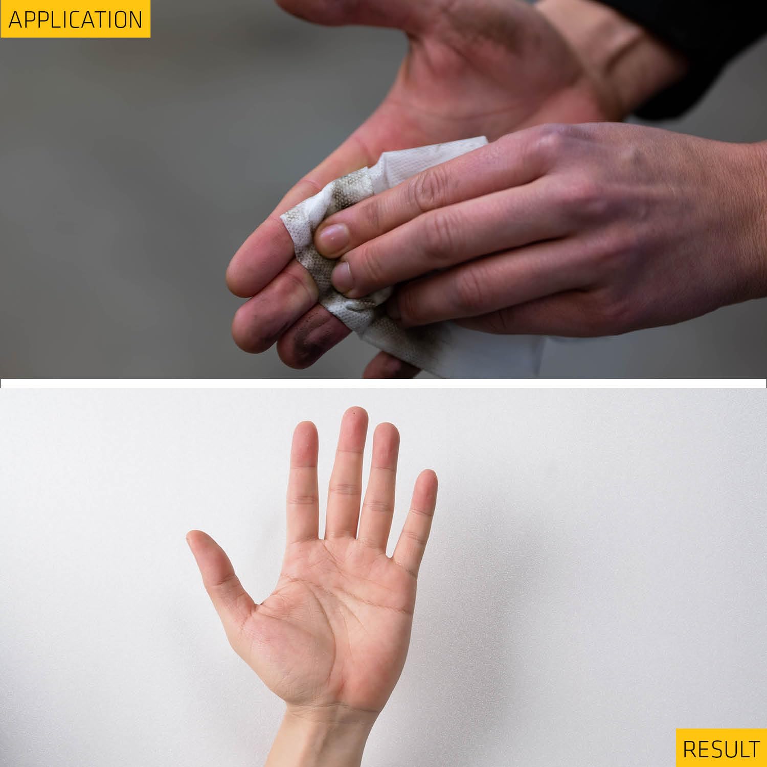 Sika Biologisch abbaubare Wonder Wipes – Mehrzweck-Reinigungstücher für Hände, Werkzeuge und Oberflächen – 60er-Pack