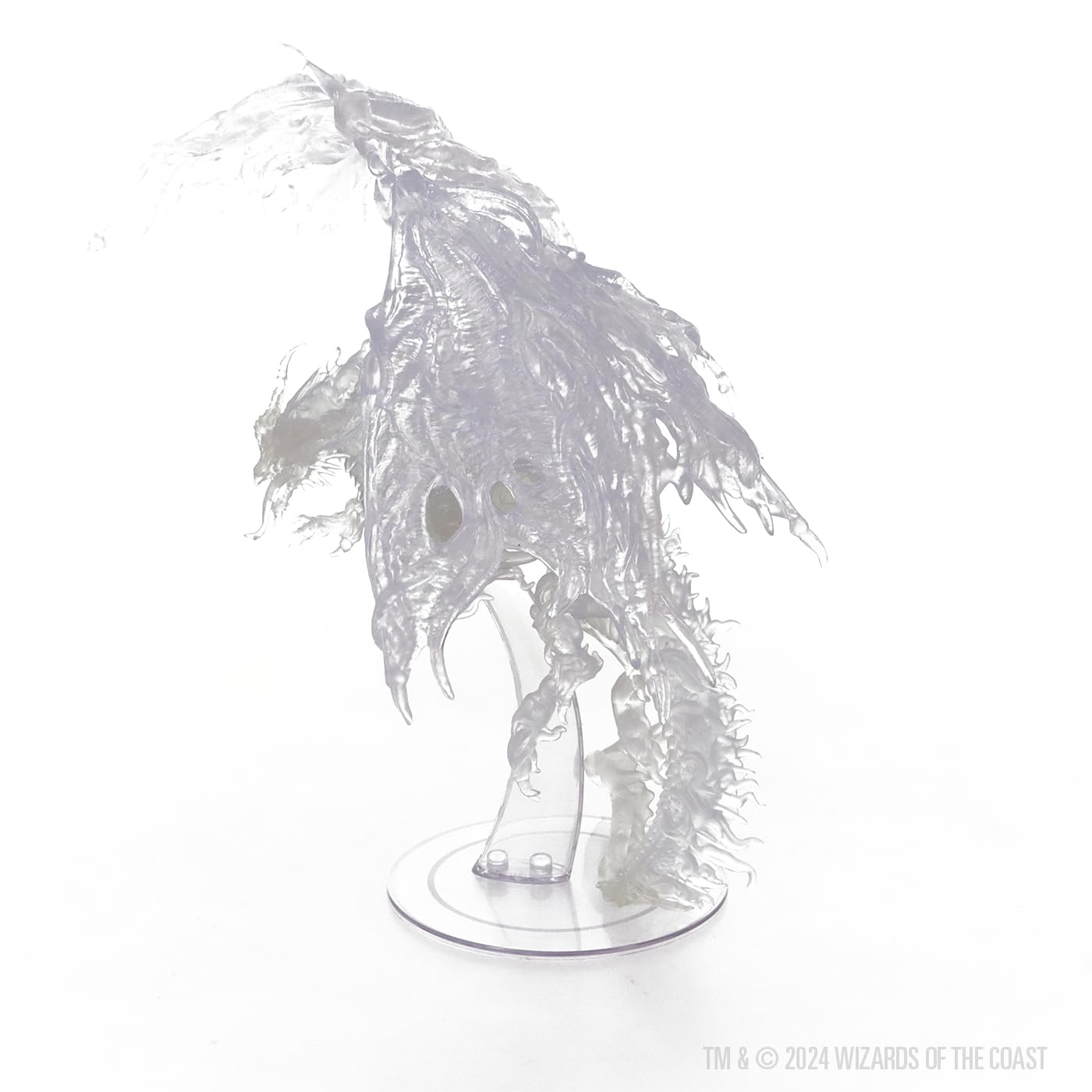 WizKids D&D Nolzur's Marvelous Miniatures Red Ghost Dragon Unpainted Miniature 4
