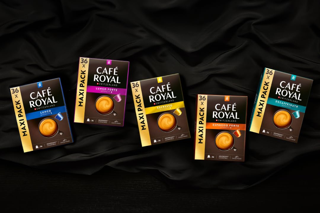 Café Royal - Ristretto Coffee Capsules for Nespresso, 36-Pack, 100% Arabica, Intensity 11 6