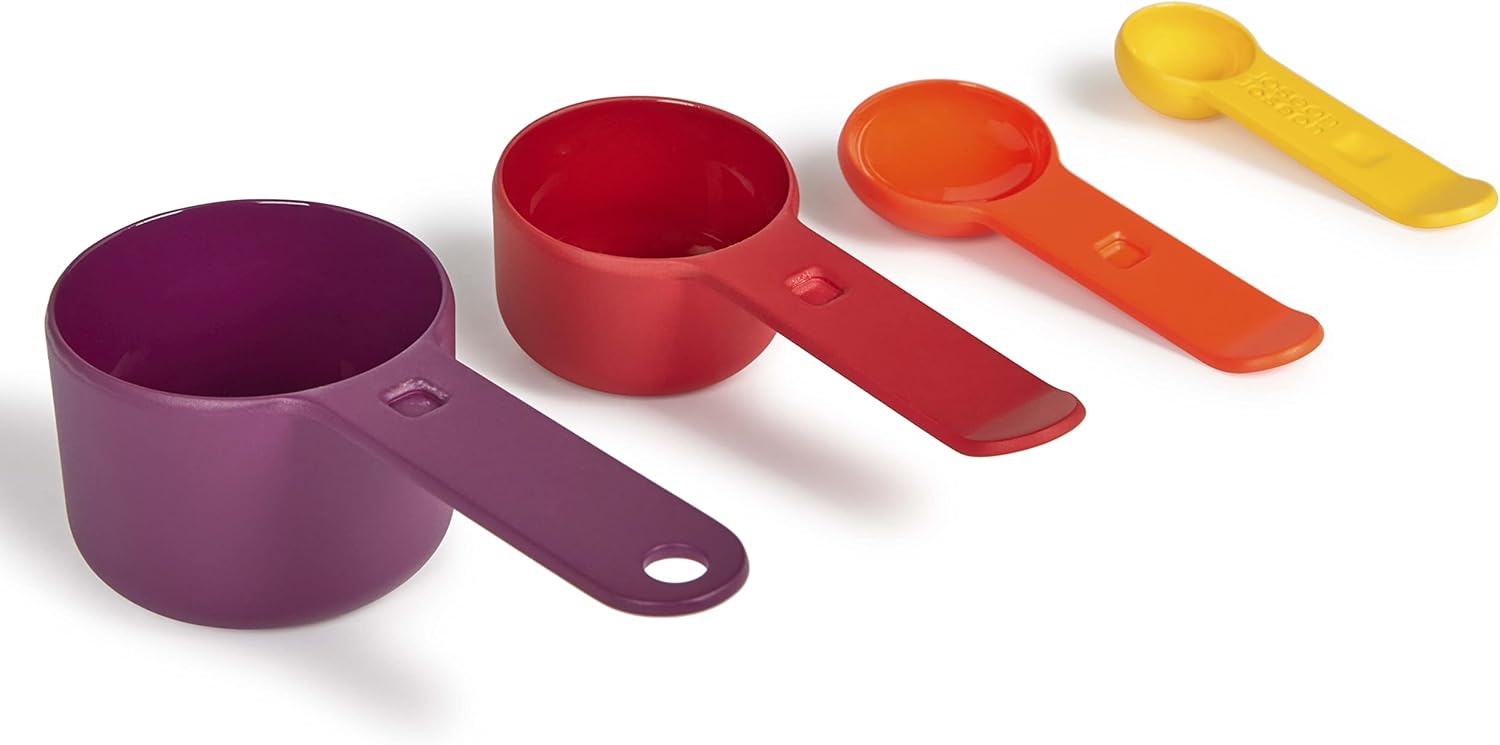 Joseph Joseph Bake Set - Toy Kitchen Playset for Kids Ages 3+ with Easy-Grip Utensils