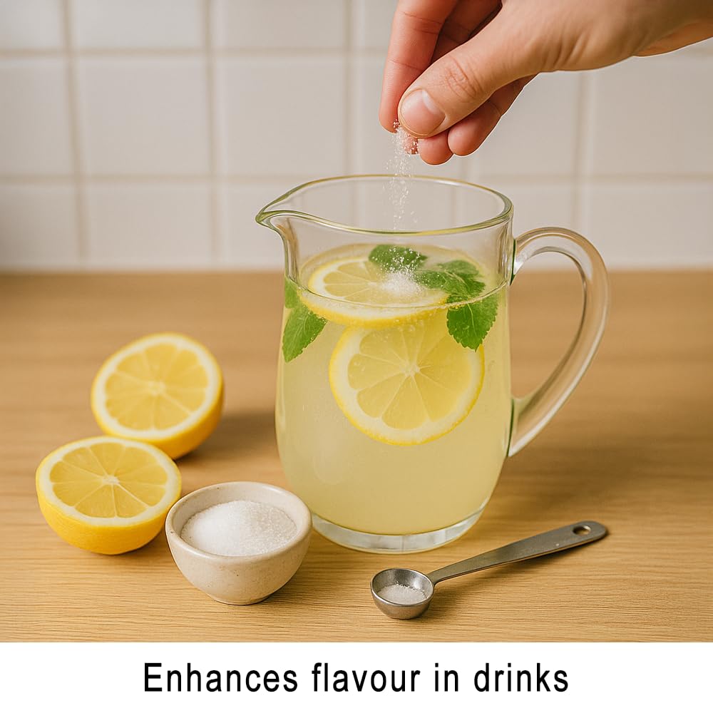 VIE Zitronensäure – reines wasserfreies Pulver, 1,8 kg, zum Reinigen, Entkalken und für den Heimgebrauch 7