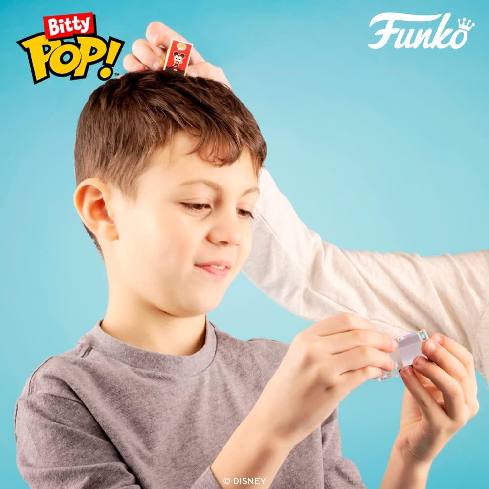 Funko Bitty POP! Disney - Minnie Mouse (Red Dress), Daisy Duck, Donald Duck & Mystery Figure Vinyl Set 28