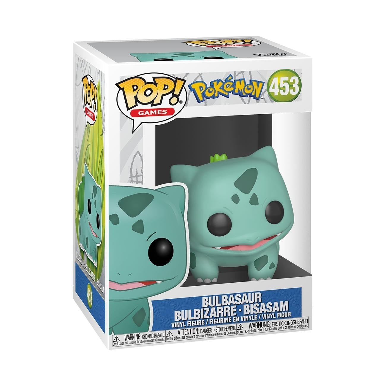 Funko Pop! Games: Pokemon - Bulbasaur Vinyl Figure (50404)