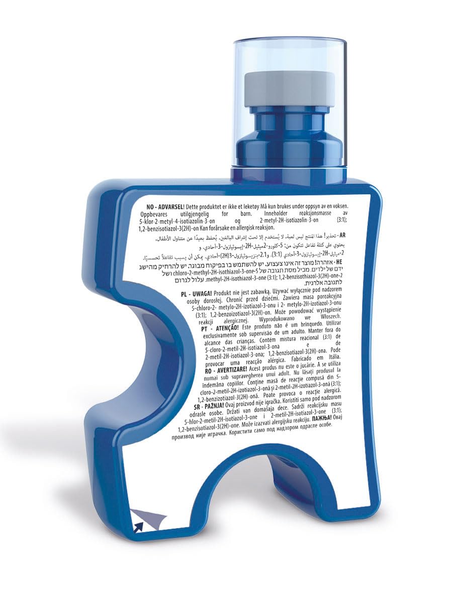 Clementoni Liquid Glue for Jigsaw Puzzles 200 ML with Sponge Applicator, Quick-Drying Formula 6