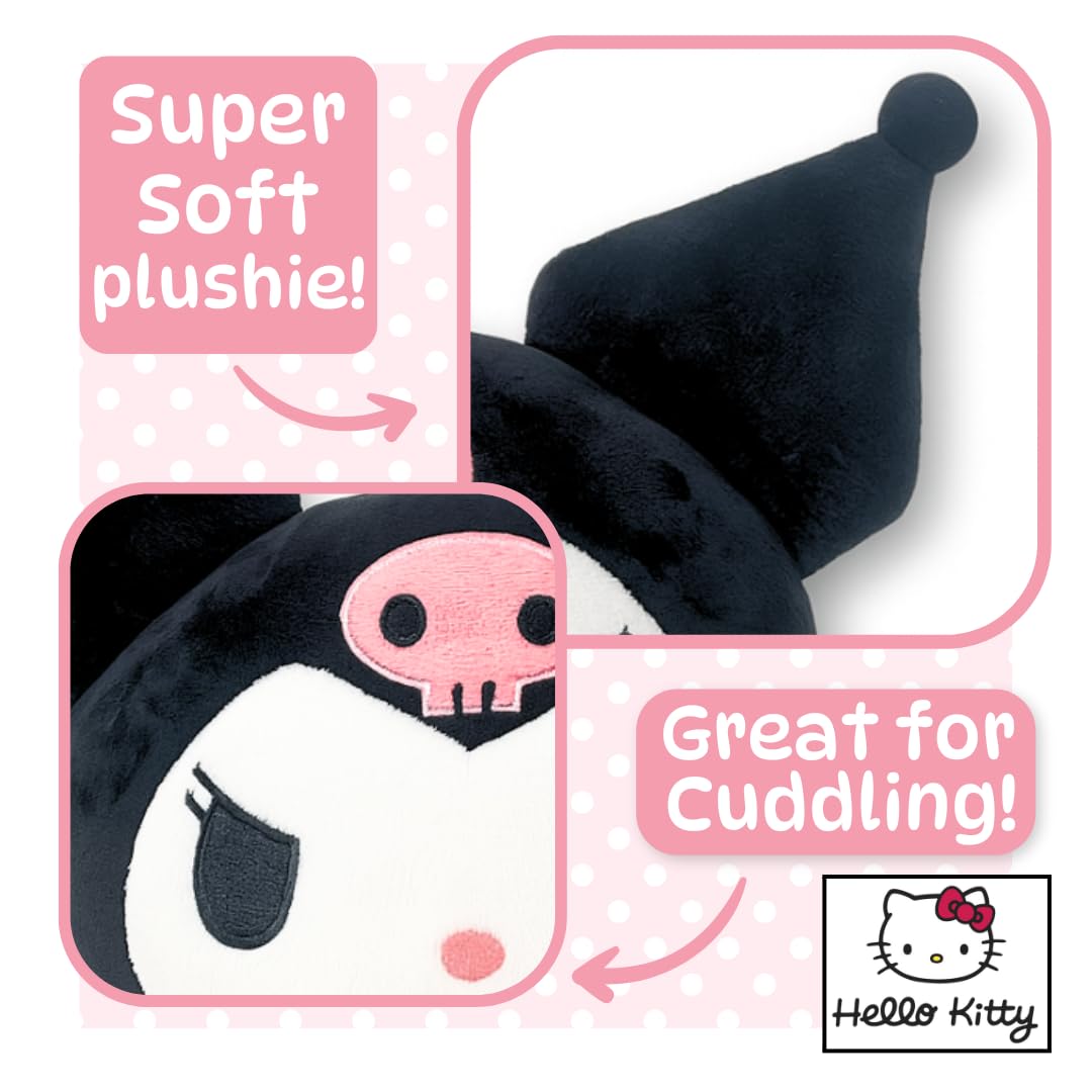 Hello Kitty Official Kuromi Plush - 30 CM Large Standing Plush Toy 5